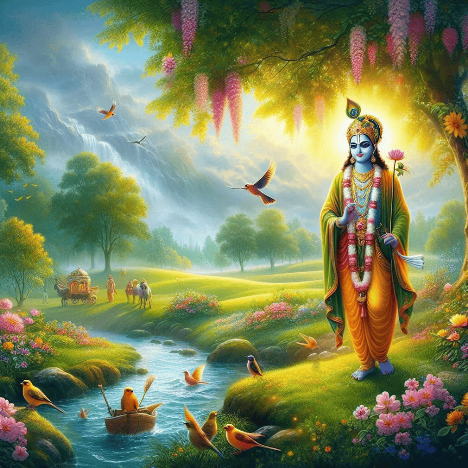 Yogeshwar Shree Krishna: The Embodiment of Divine Love and Wisdom